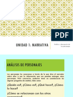 Analisis - Descripcion de Personajes