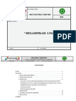 HSE Monthly Report - Maret Update Format