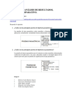 Actividad 3 Análisis de Resultados, Estudio Comparativo