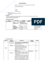 Sesión de Aprendizaje - Noviembre