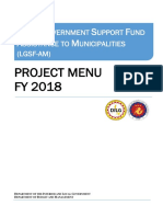 Project Menu