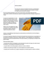 Guantes de Seguridad para La Prevención de Accidentes