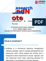 Endnote and ResearchTools .ppt