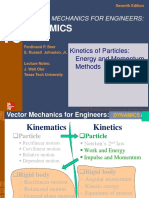 MEC420 Kinetics of Particles Work Impluse