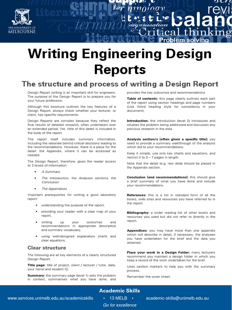 Writing Effective Design Reports | PDF | Portable Document Format ...