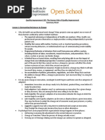 A First Course in DOE