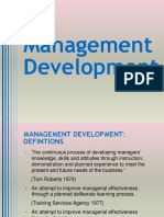 Seminar On Management Development