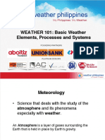 Weather 101: The Basics of Weather Elements, Processes and Systems