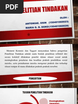 Ppt Penelitian Tindakan