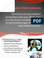 Organisasi Pemeliharaan