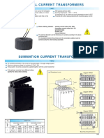 Toroidal Current Transformers: KG Class 0,5