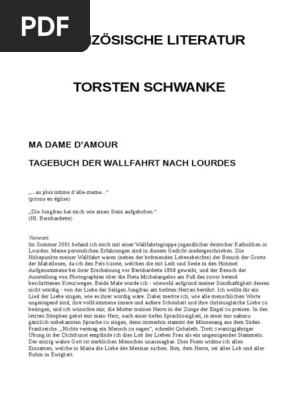 Franzosische Literatur Odt Pdf