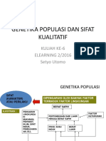 Genetika Populasi Dan Sifat Kualitatif