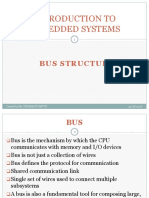 Introduction To Embedded Systems: Bus Structure