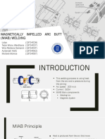 Magnetically Impelled Arc Butt Welding