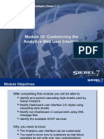 Module 10: Customizing The Analytics Web User Interface