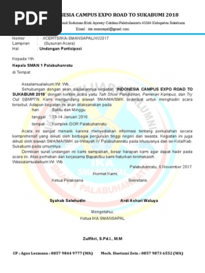 86+ Contoh Undangan Expo Terbaik