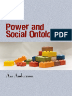 Andersson Asa (2007). Power and Social Ontology