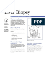 Pamphlet Liver Biopsy