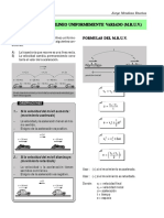 Cinematica M.R.U.V.