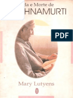 Vida e Morte de Krishnamurti - Mary Lutyens