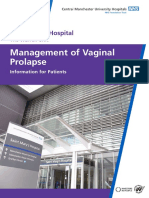10 124 Management of Vaginal Prolapse