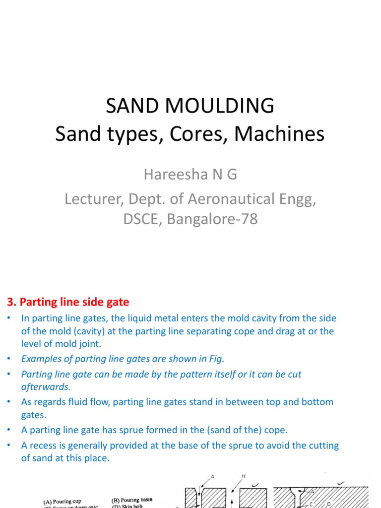 Understanding Sand Moulding Key Principles of Parting Line Gating