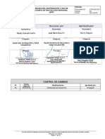 STD-SSO-027_Selección Distribución y Uso EPP
