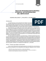 La experiencia de integracion europea y el potencial de integracion del mercosur.pdf