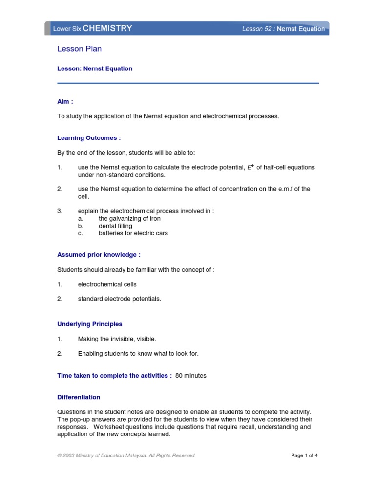 Lesson Plan | PDF | Teaching Methods & Materials