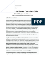 Entendiendo Al Banco Central de Chile
