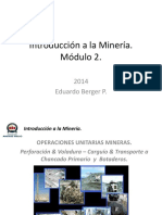 IMIN 2 - Operaciones Unitarias Mineras