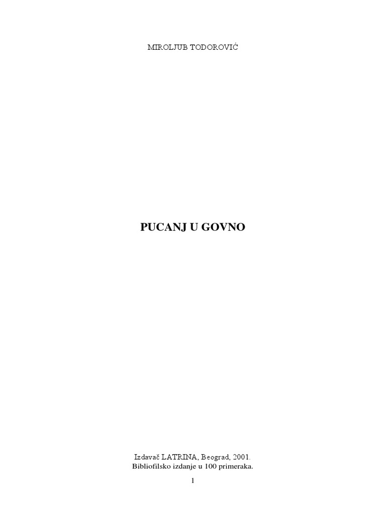 Pucaj u Govno