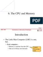 The CPU And Memory