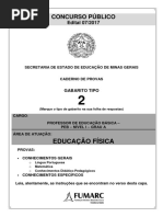 Caderno 4_Tipo 2_PEB Educação Física