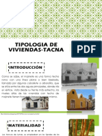 Tipologia de Viviendas en Tacna en La Epoca Republicana