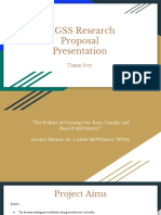 Wgss Research Proposal Presentation