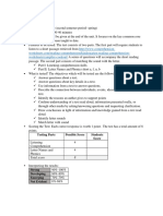 Listening Comprehension Test