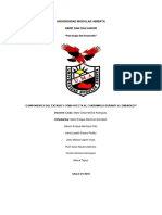 Informe de Psicología Del Desarrollo Sobre El Éxtasis.