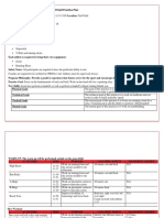 Track and Field Practice Plan