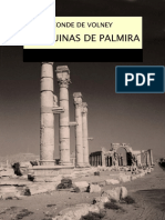 Conde de Volney Las Ruinas de Palmira 