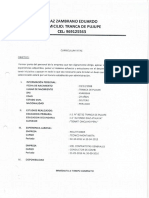 Cv Eduardo Diaz Sambrano