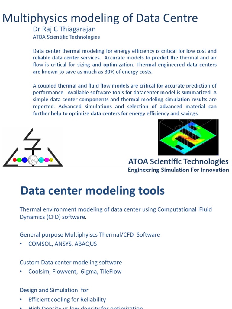 Data Center Thermal Modeling for Efficiency | PDF | Data Center ...
