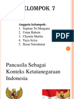 Pancasila Dalam Konteks Ketatanegaraan