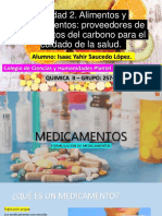 Unidad 2. Alimentos y Medicamentos 2 ISAAC YAHIR SAUCEDO