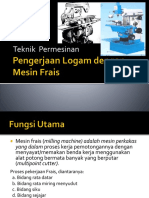 3a. Pengerjaan Logam Dengan Mesin Frais