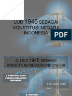 UUD 45 Sebagai Konstitusi Negara Indonesia