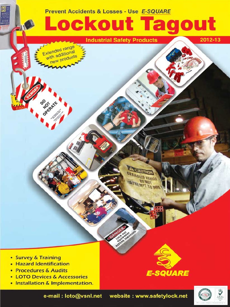 E-Square Alliance Pvt. Ltd. - Lockout Tagout Catalogue | PDF
