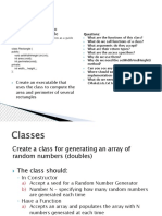 Classes: Implement A Class To Represent A Rectangle