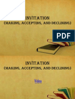 Invitation (Assignment Form)